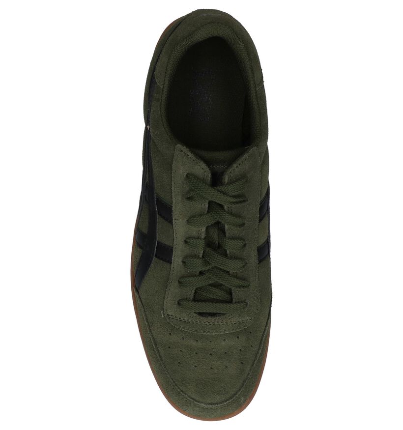 Donkerblauwe Sneakers Asics Gel-Vickka Trs in daim (238282)