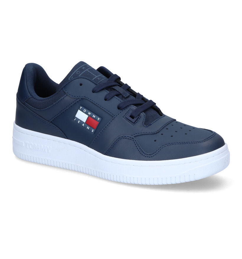 Tommy Hilfiger Retro Baskets en Noir en simili cuir (314269)