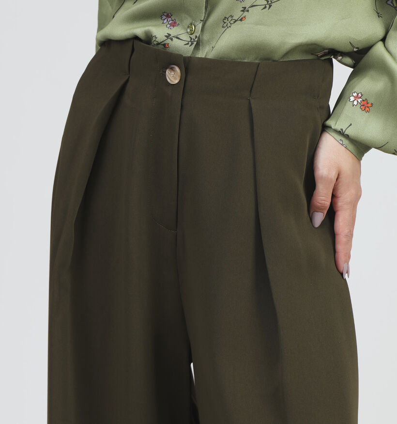 Orfeo Rocky Kaki Wijde broek voor dames (354538)