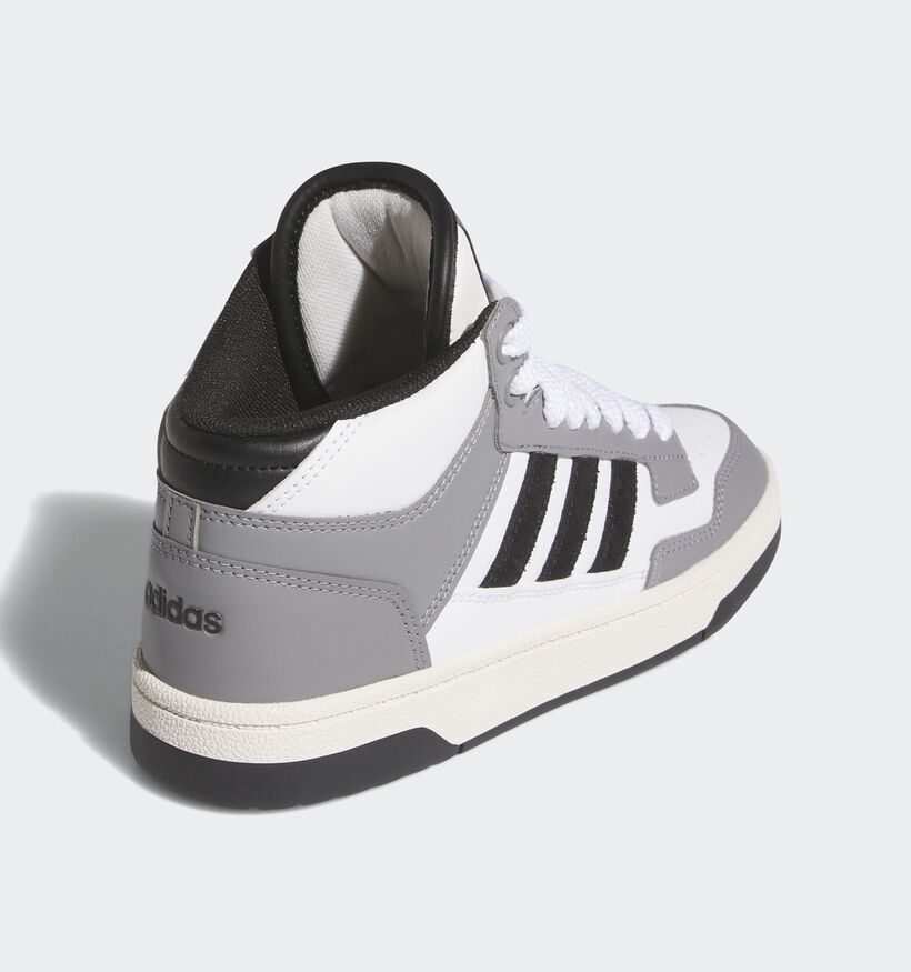 adidas Raport Court Mid Grijze Sneakers voor jongens (348976)