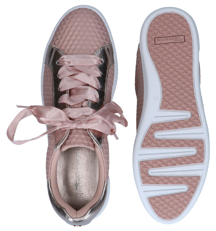 Tamaris Touch it Witte Veterschoenen in kunstleer (286303)