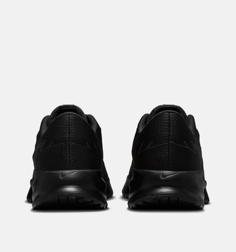 Nike Run Defy Baskets basses en Noir pour hommes (373046) - pour semelles orthop&eacute;diques