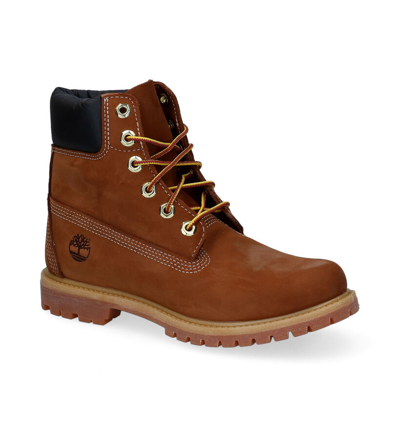 Timberland 6 Inch Premium Bottines en Marron pour femmes (294344) - pour semelles orthopédiques