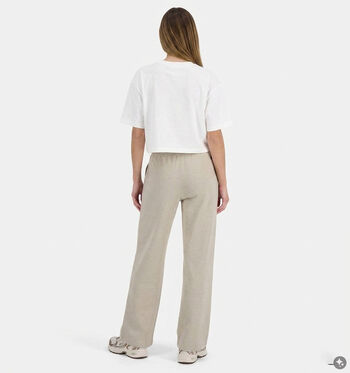 New Balance Pantalons Beige/Rose