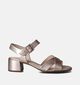 Gabor Gouden Sandalen met Blokhak voor dames (355026)