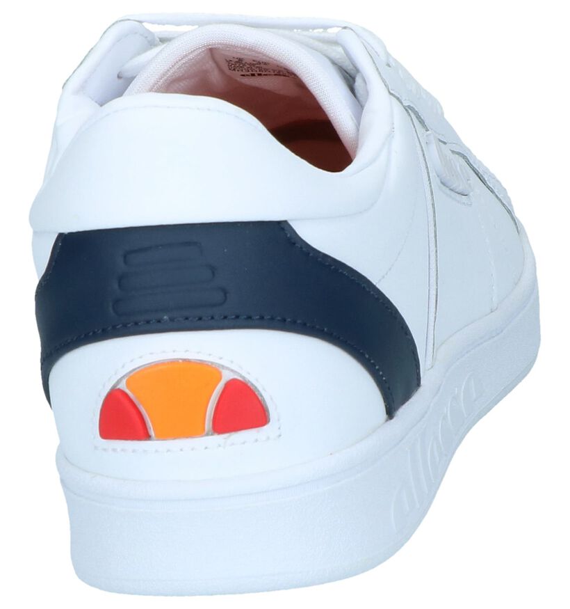 Witte Sneakers Ellesse LS-80 in leer (241637)
