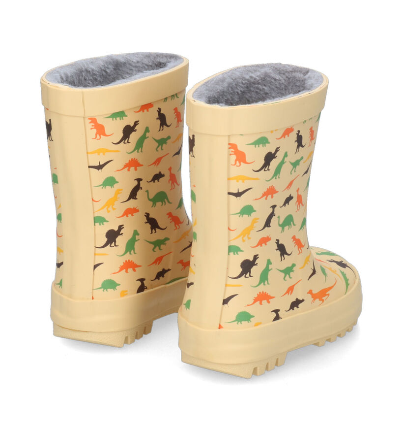 Xplor Rainboot Fur Lining Bottes de pluie en Jaune pour garçons (313339) - pour semelles orthopédiques