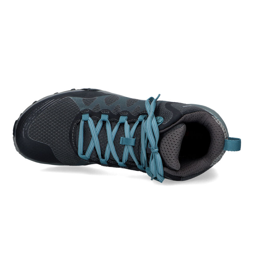 Merrell Siren 3 Mid GTX Chaussures de randonnée en Bleu pour femmes (310221) - pour semelles orthopédiques
