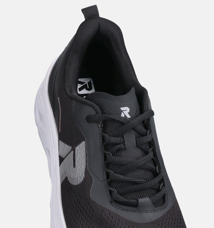 Rieker Baskets en Noir pour hommes (367557) - pour semelles orthop&eacute;diques