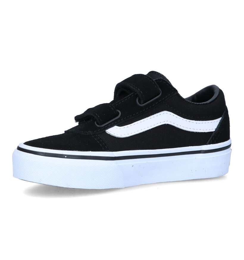 Vans Ward Baskets de skate en Noir pour filles, garçons (352757)