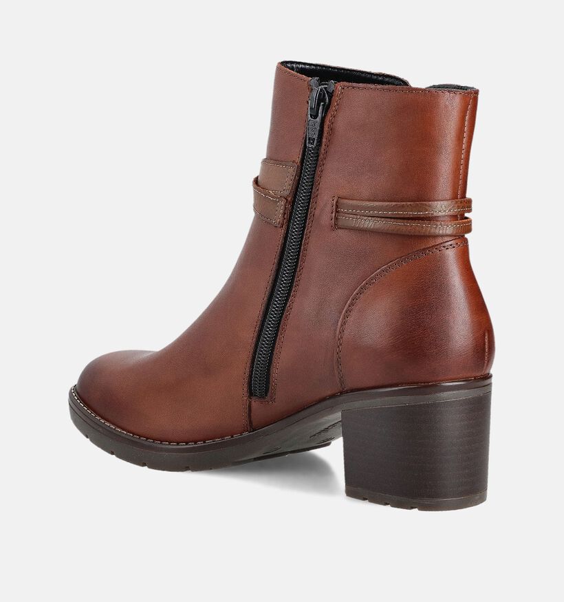 Remonte Bottines &agrave; talons en Marron pour femmes (377943)