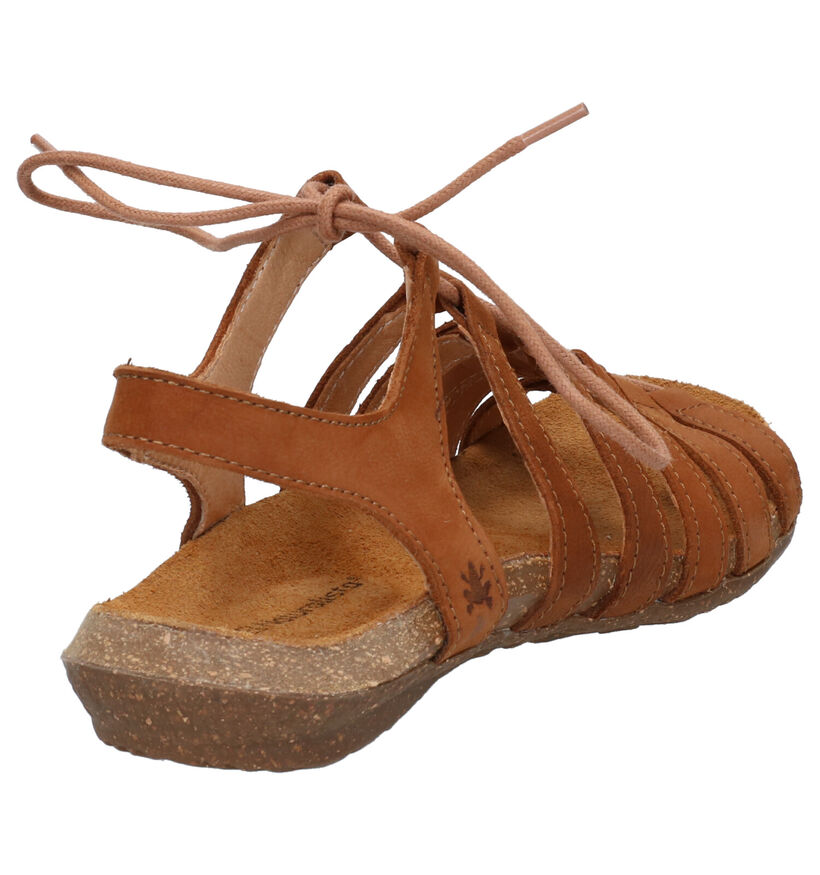 El Naturalista Cognac Sandalen in leer (270328)