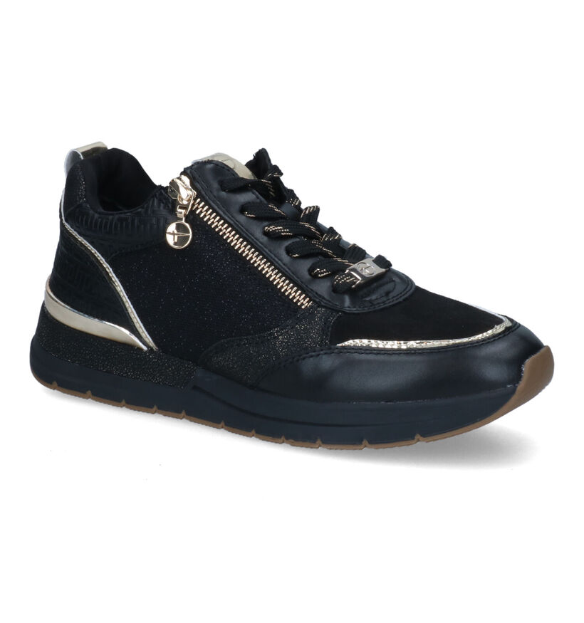 Tamaris Baskets casual en Noir en simili cuir (313186)