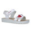 Geox Costarei Sandales en Blanc en simili cuir (335044)