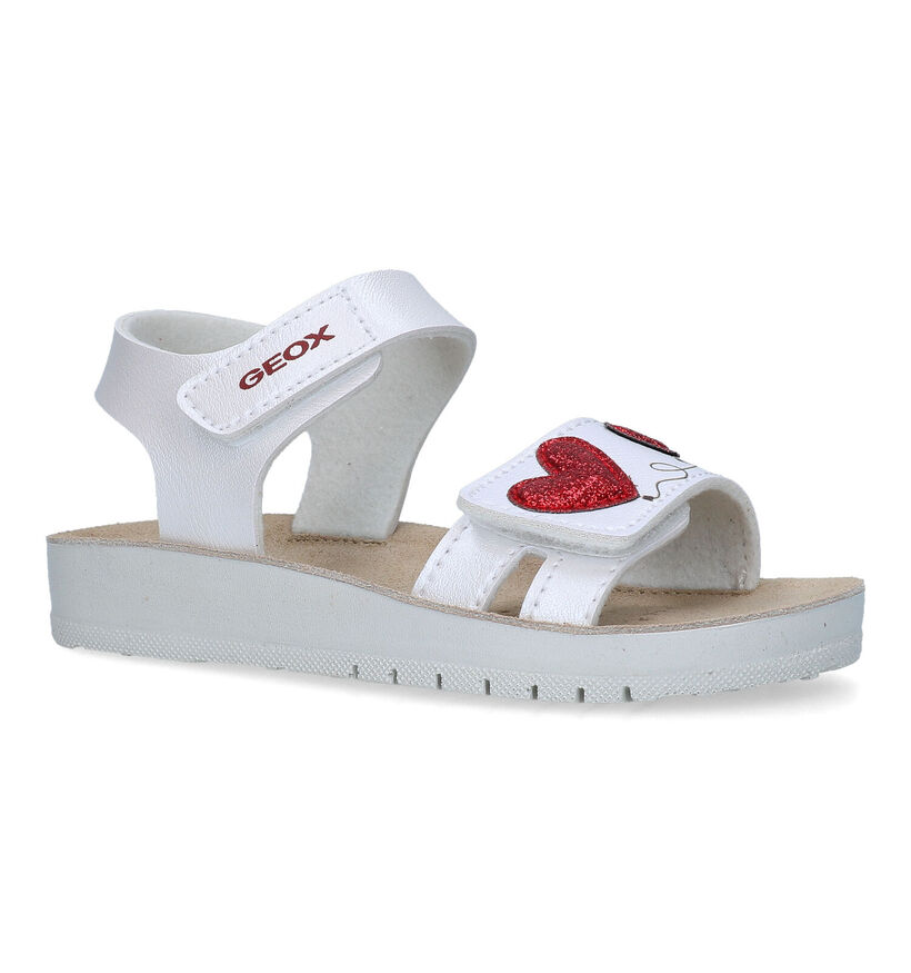 Geox Costarei Witte Sandalen voor meisjes (335044)