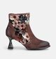 Laura Vita Oliveo 11 Bottines en Brun fonc&eacute; pour femmes (381117)