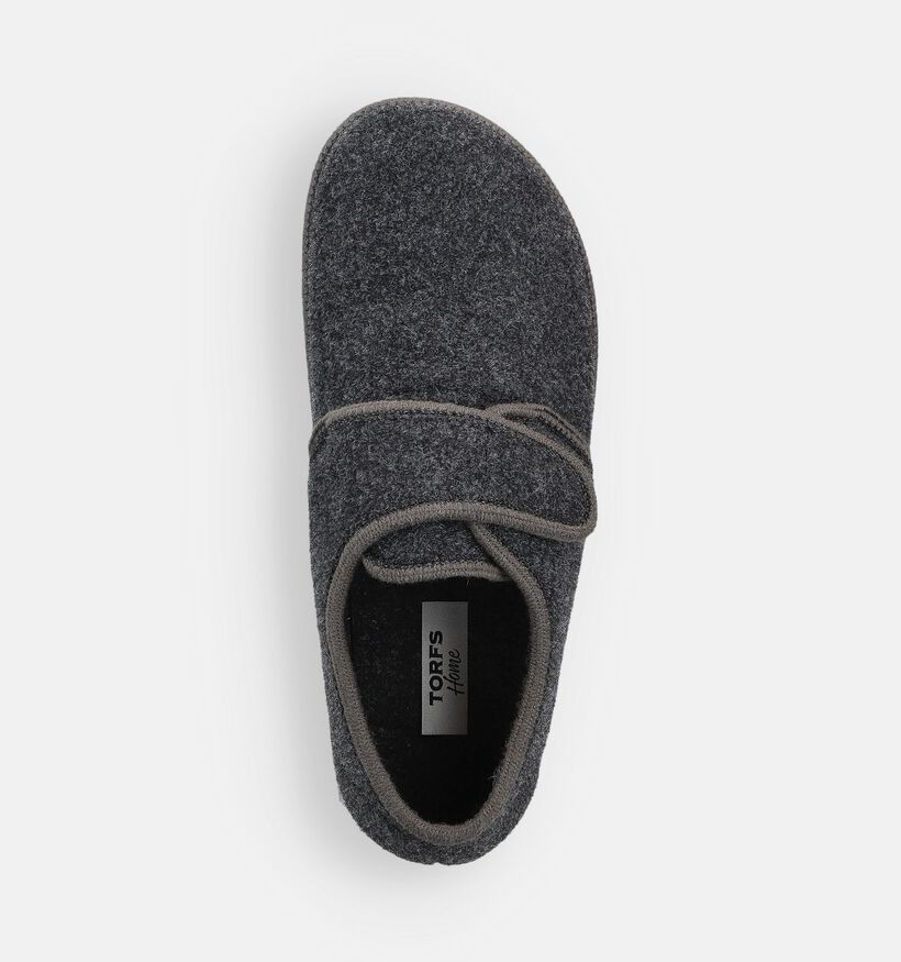 Torfs Home Pantoufles en Noir pour hommes (381341)