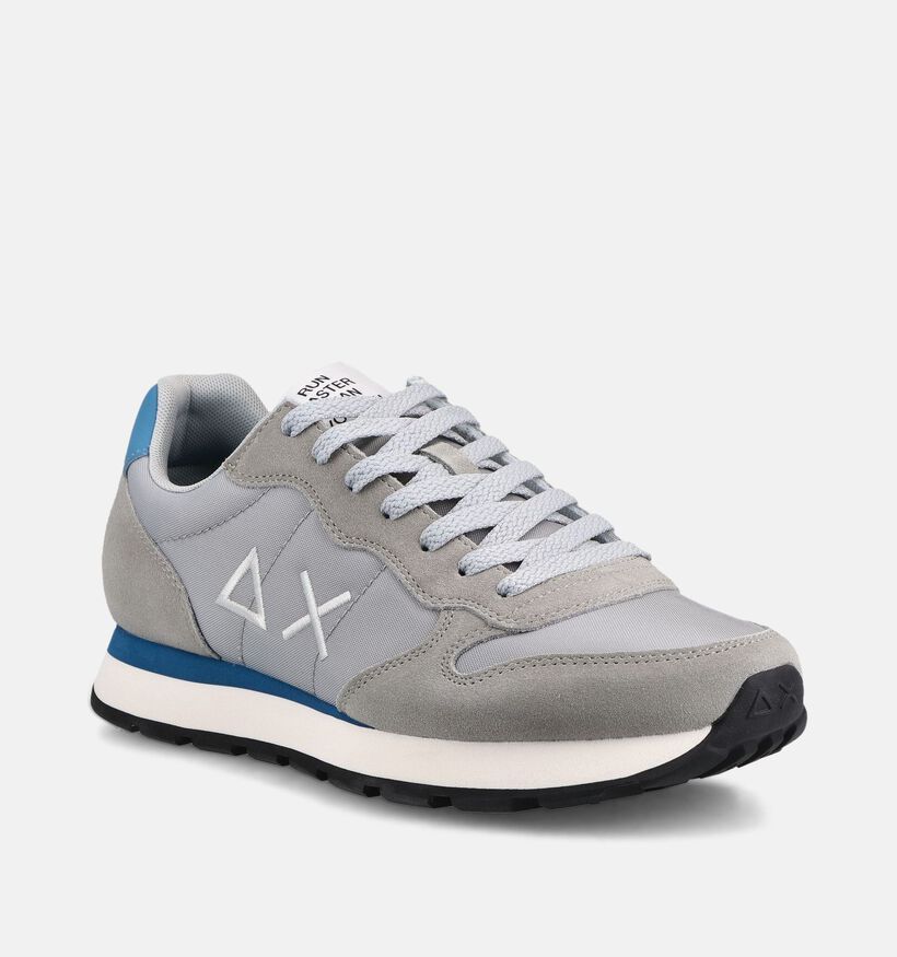 Sun68 Tom Grijze Lage Sneakers voor heren (368800) - geschikt voor steunzolen