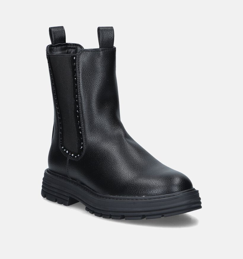 Signatur Bottines Chelsea en Noir pour femmes (347881)