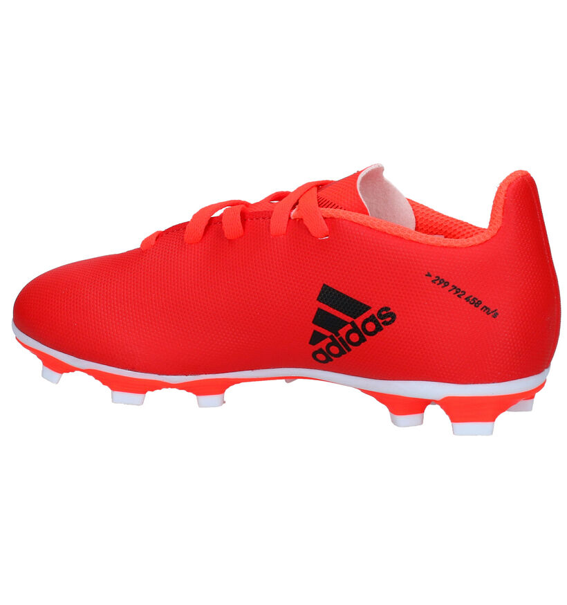 adidas X Speedflow.4 FxG J - Messi Chaussures de foot en Rouge en synthétique (293290)