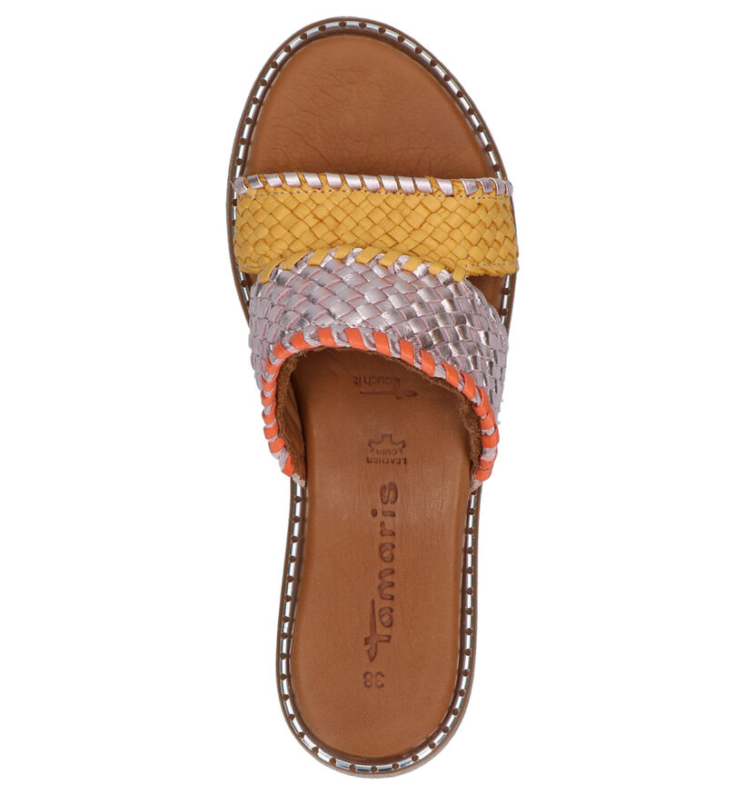 Tamaris TOUCH it Nu-pied en Multicolore en cuir (270156)