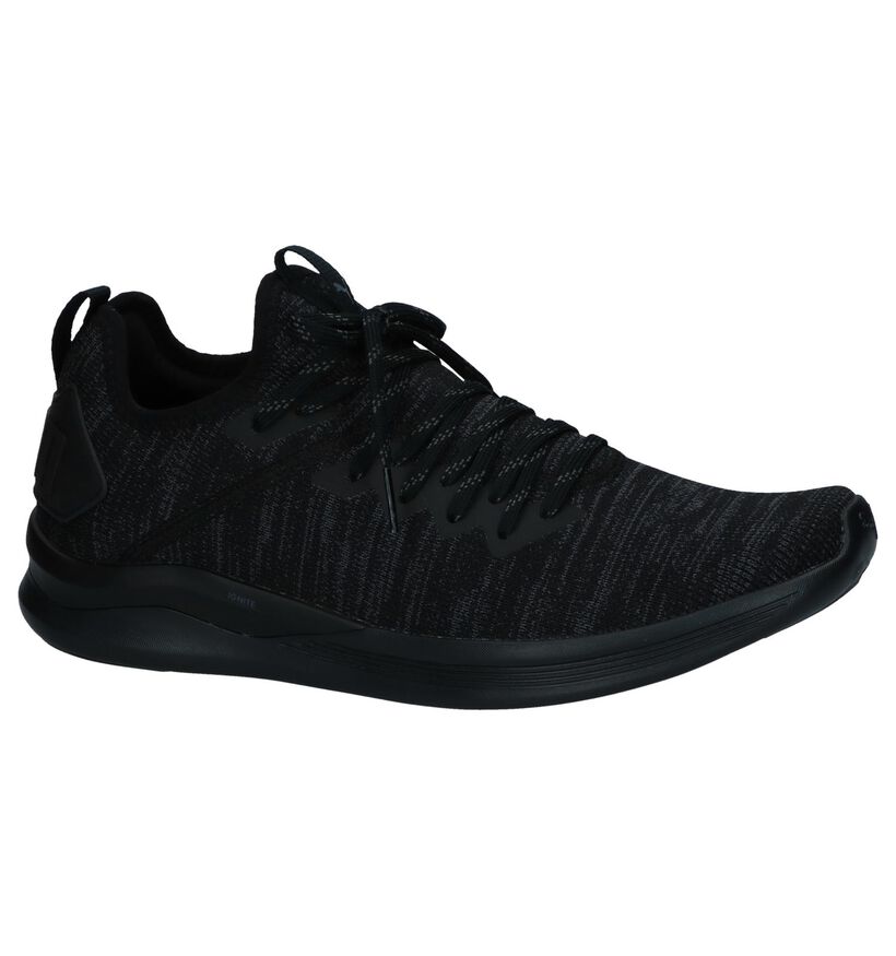 Puma Ignite Baskets slip-on en Noir en textile (239361)