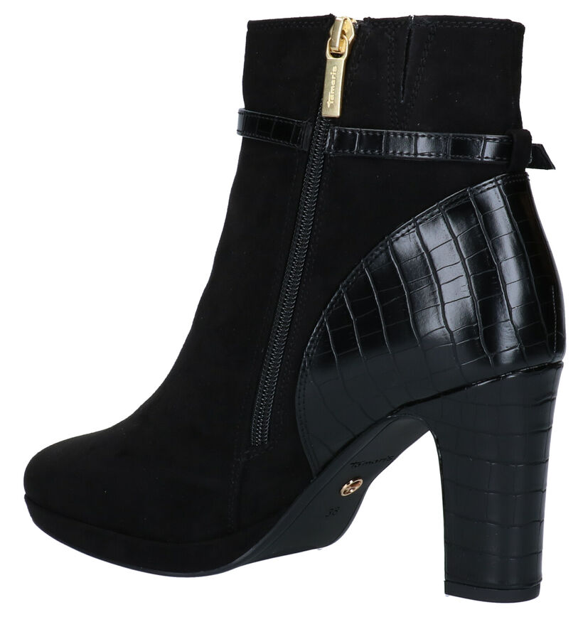 Tamaris TOUCH it Bottillons en Noir en simili cuir (280787)
