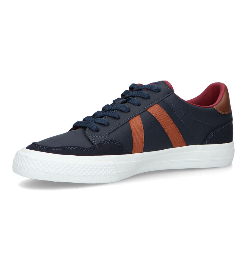 Jack & Jones Morden Pu Combo Chaussures à lacets en Bleu pour hommes (321098)