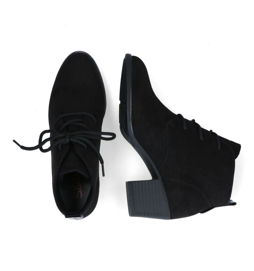 Signatur Bottines à lacets en Noir pour femmes (312917)