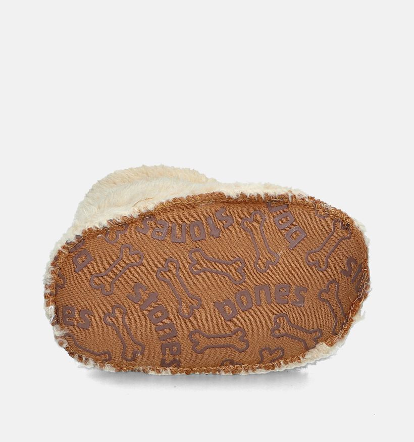 STONES and BONES Cozy Pantoufles en Beige pour filles, garçons (345833)