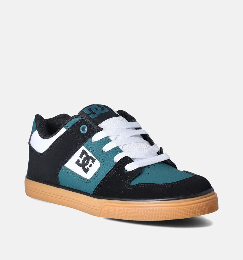 DC Shoes Pure Baskets de skate en Noir pour garçons (355538) - pour semelles orthopédiques