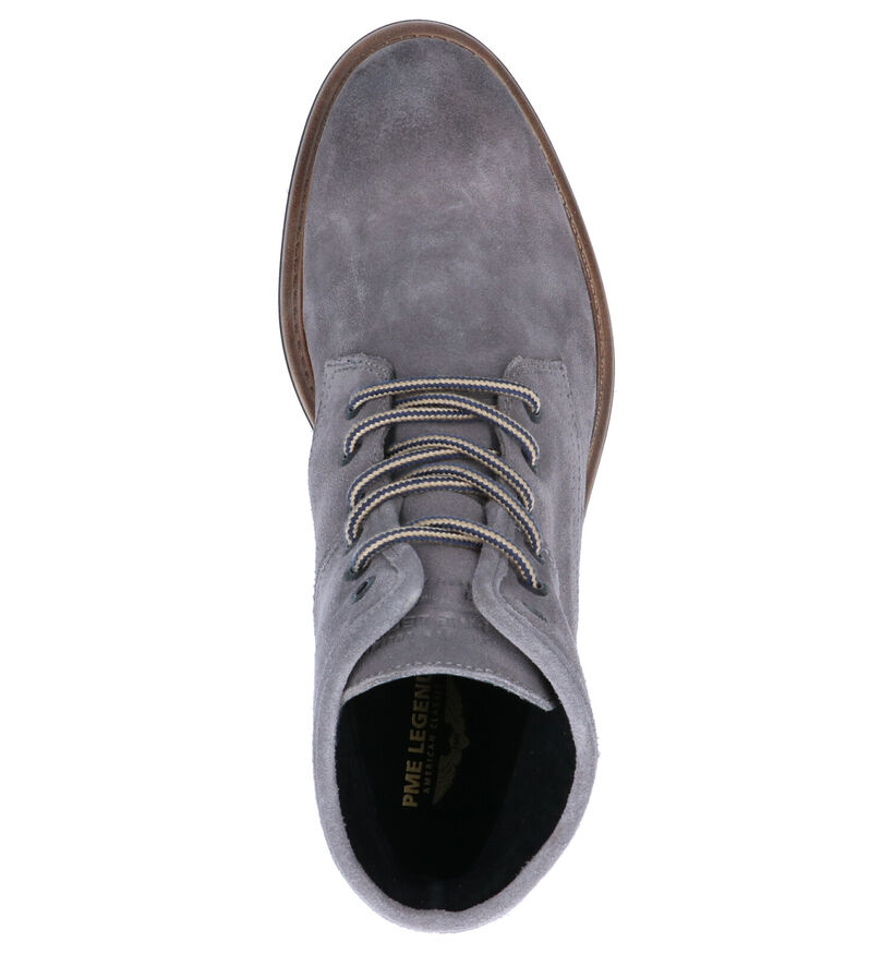 PME Legend Aviator Bottines en Gris en daim (254777)