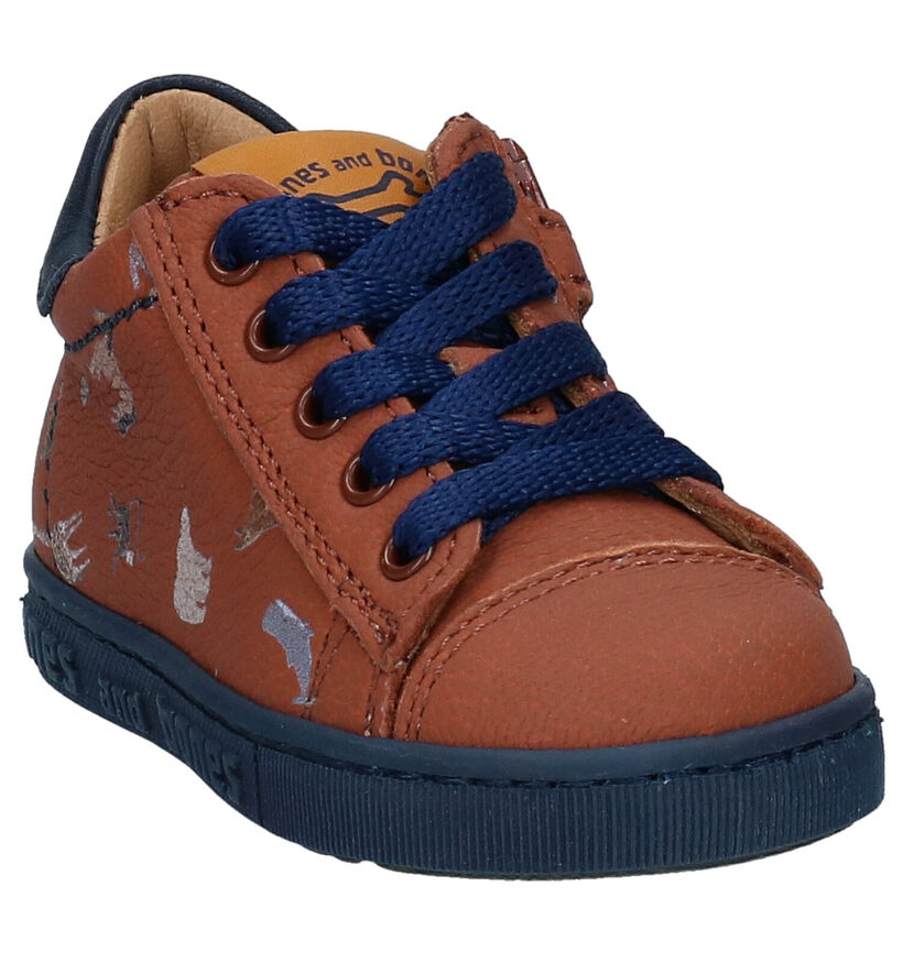 STONES and BONES Crip Chaussures hautes en Bleu pour garçons (304061) - pour semelles orthopédiques