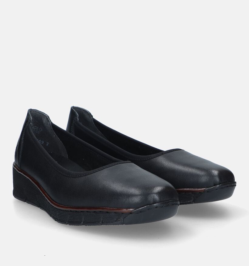 Rieker Chaussures confort en Noir pour femmes (328437)