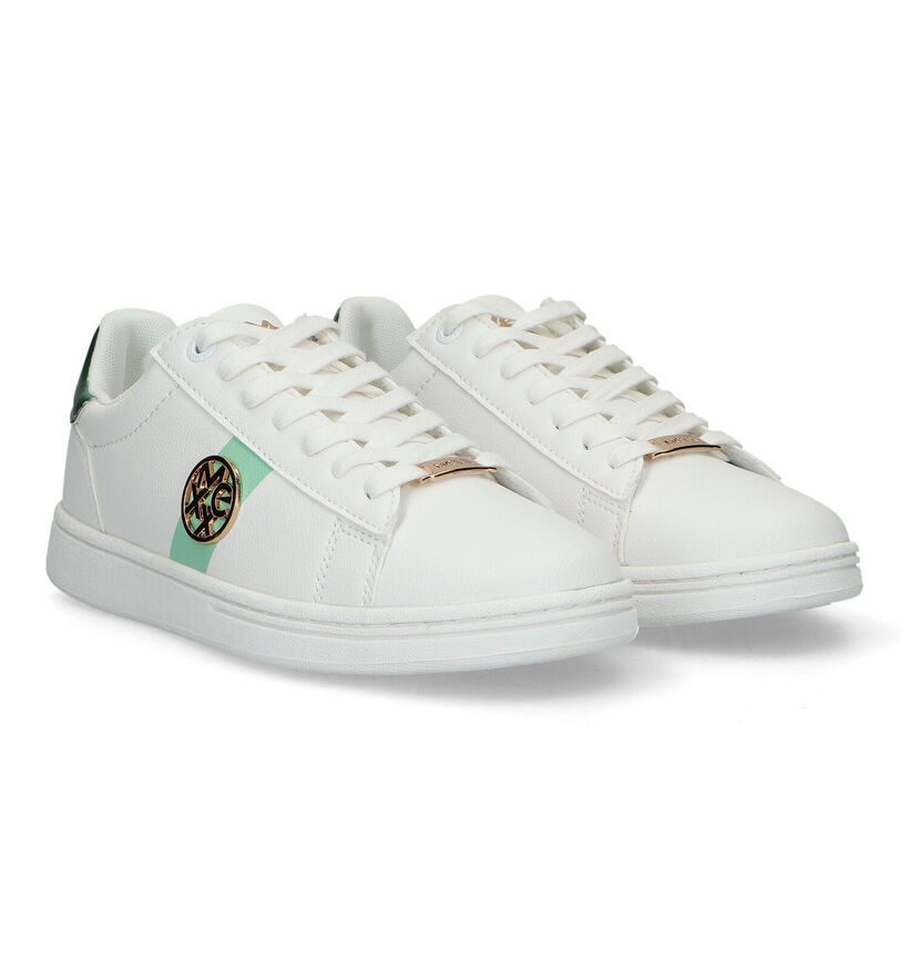 Mexx Lanieke Baskets en Blanc pour femmes (319585) - pour semelles orthopédiques