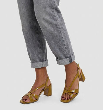 Tamaris Sandales Jaune/Marron/Rouge