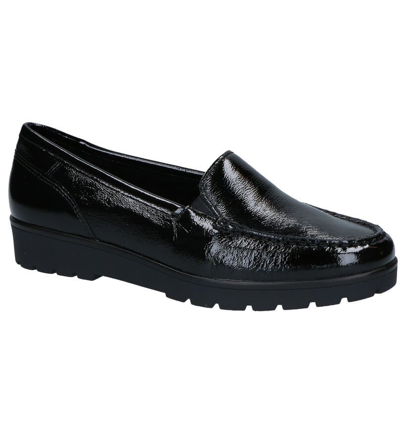 Ara Dallas High Soft Mocassins en Noir en cuir (260834)