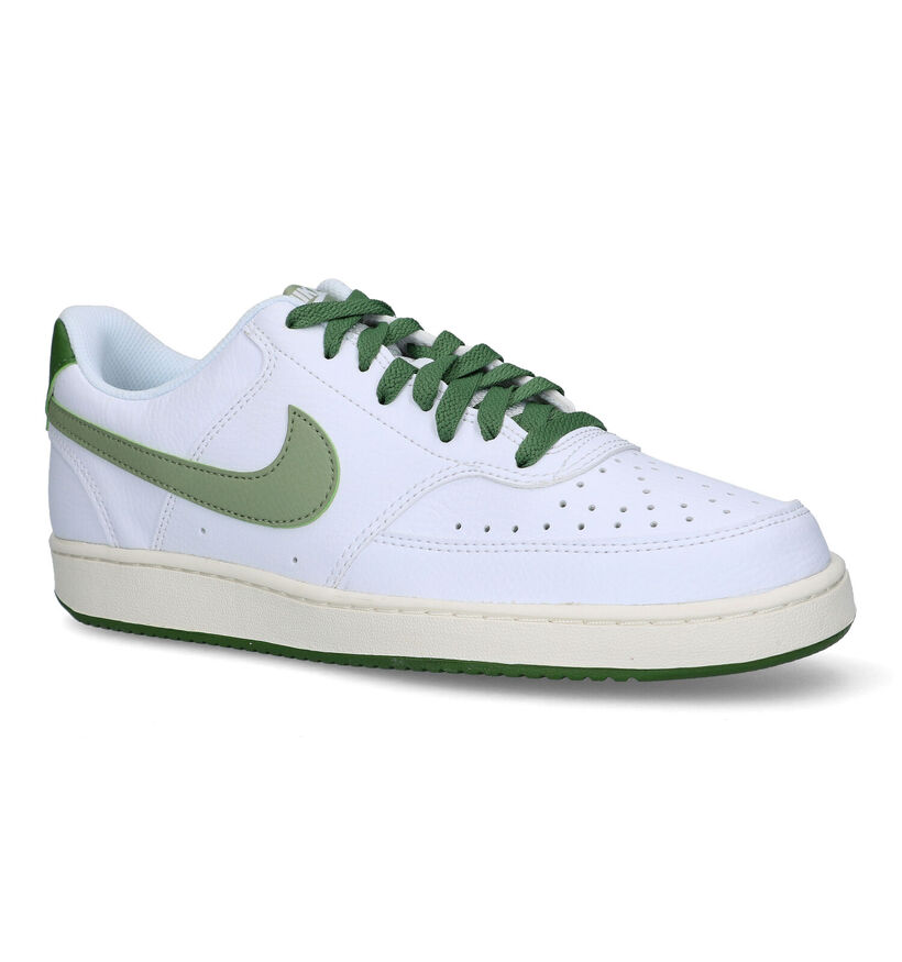 Nike Court Vision Baskets en Blanc pour hommes (325178) - pour semelles orthopédiques