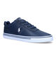 Polo Ralph Lauren Hanford Zwarte Veterschoenen in leer (313109)
