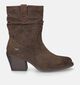 Mustang Bruine Cowboy boots voor dames (331730)