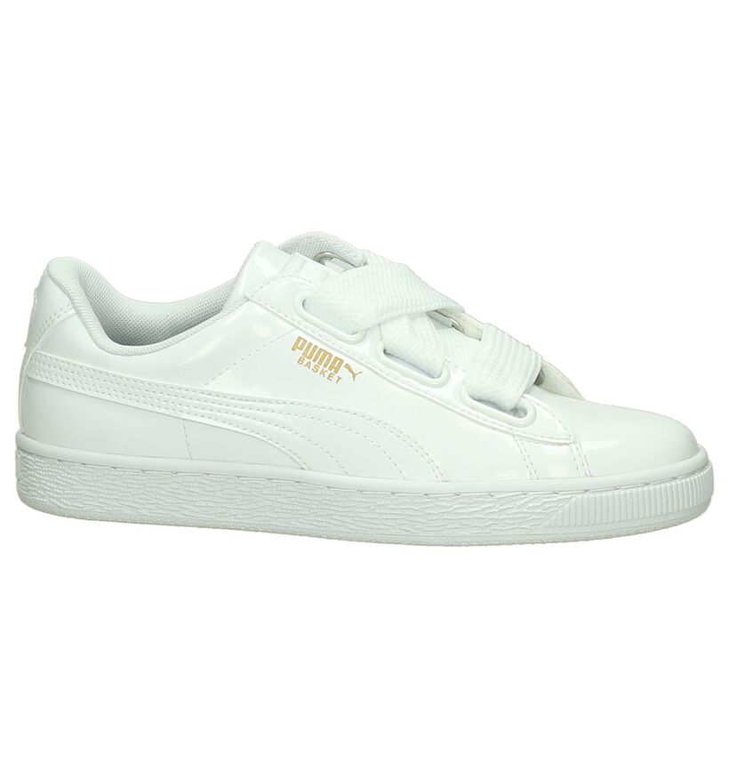 Puma Basket Heart Patent Baskets en Rose pour femmes (209961)