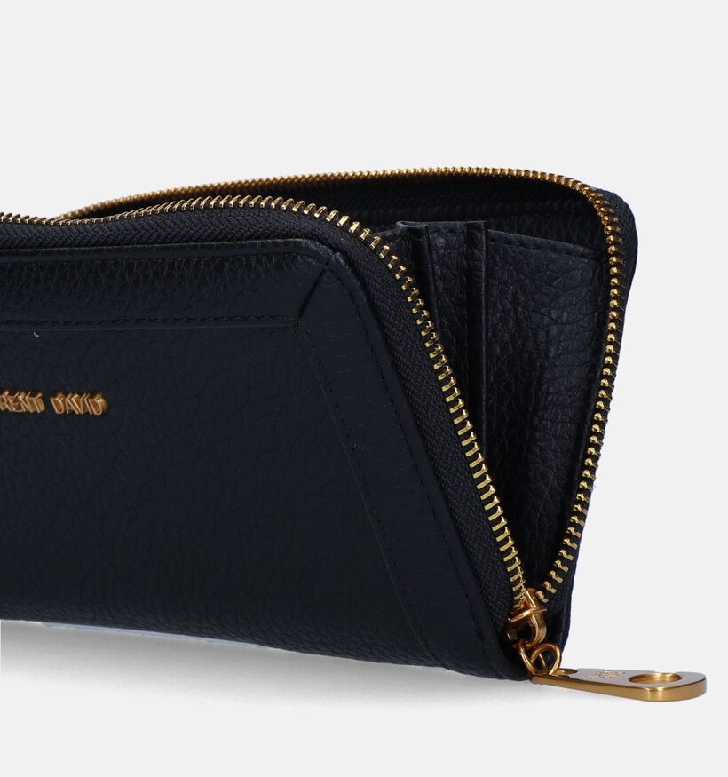 Laurent David Estee 004 Porte-monnaie zippé en Cognac pour femmes (342591)