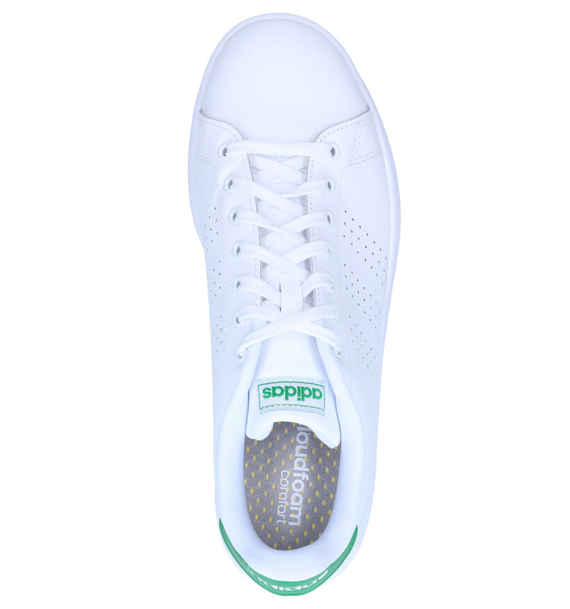 adidas Advantage Baskets en Blanc pour hommes (326322)