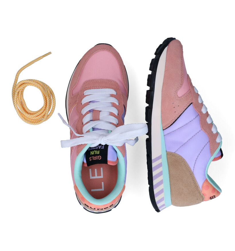 Sun 68 Ally Cany Cane Beige Sneakers voor dames (304685) - geschikt voor steunzolen