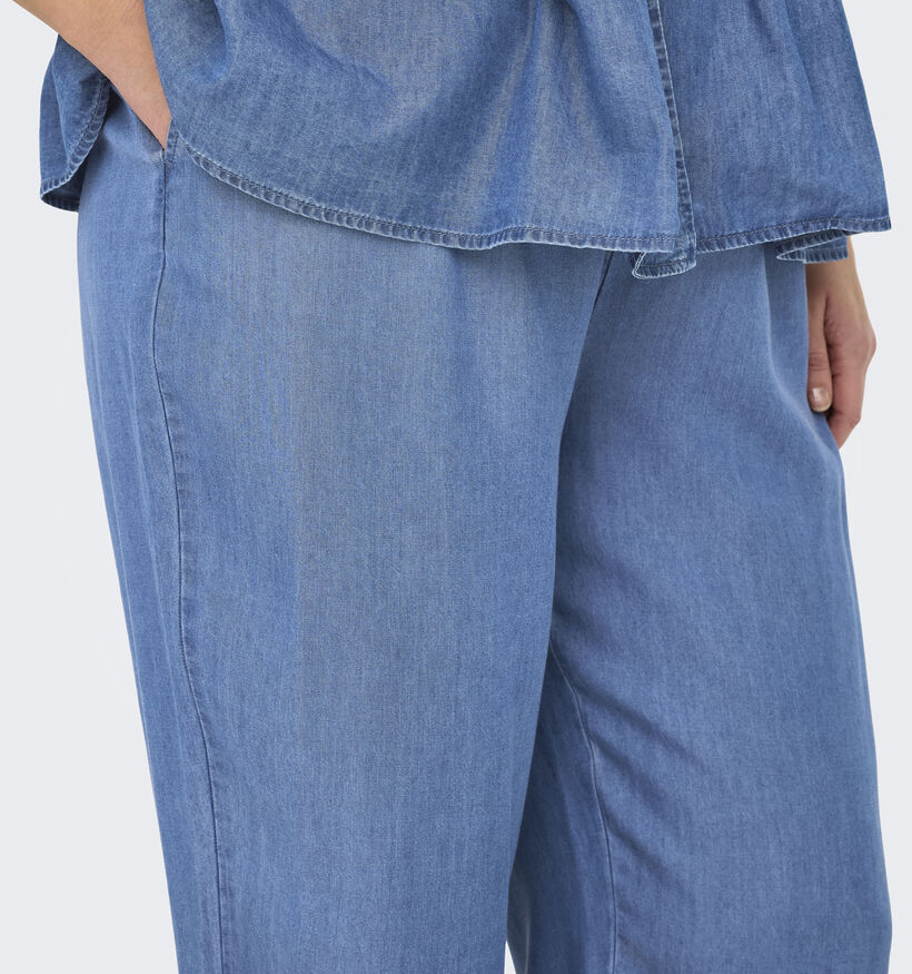 ONLY Carmakoma Charis Blauwe Wijde broek L32 voor dames (351434)