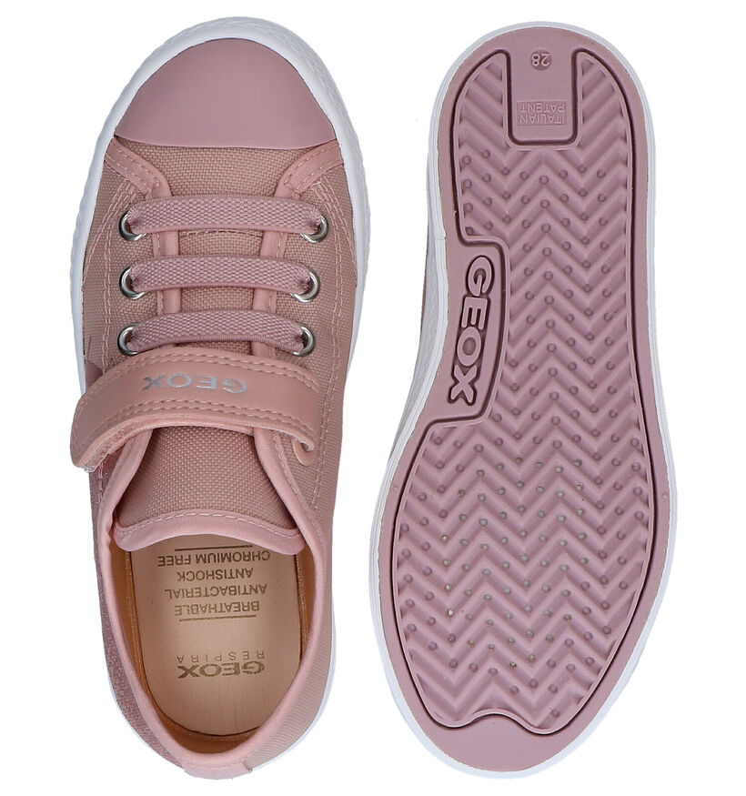 Geox Ciak Chaussures en Rose en simili cuir (286927)