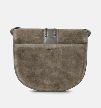 DSTRCT Schoudertassen Cognac/Groen