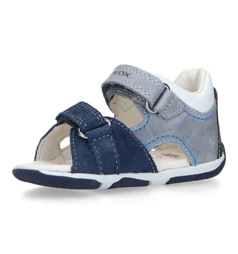 Geox Tapuz Cognac Sandalen in nubuck (320609)
