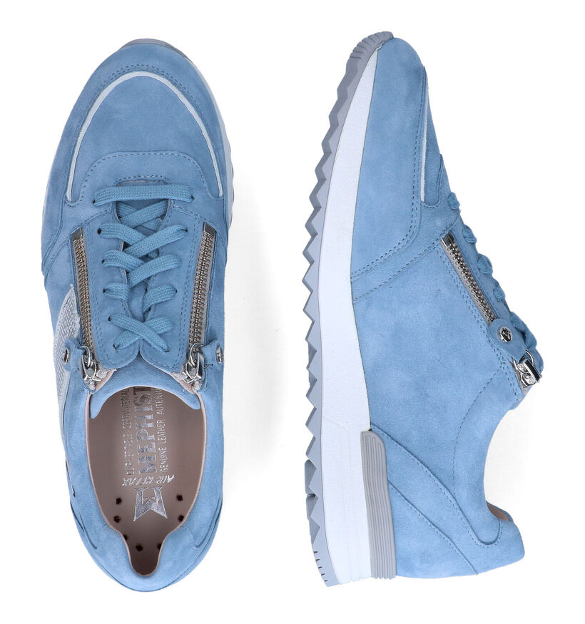 Mephisto Toscana Chaussures à lacets en Bleu pour femmes (306944) - pour semelles orthopédiques
