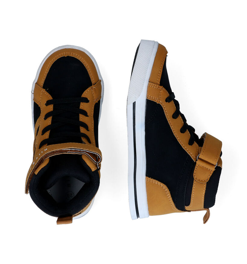 Milo & Mila Chaussures hautes en Noir en simili cuir (297759)